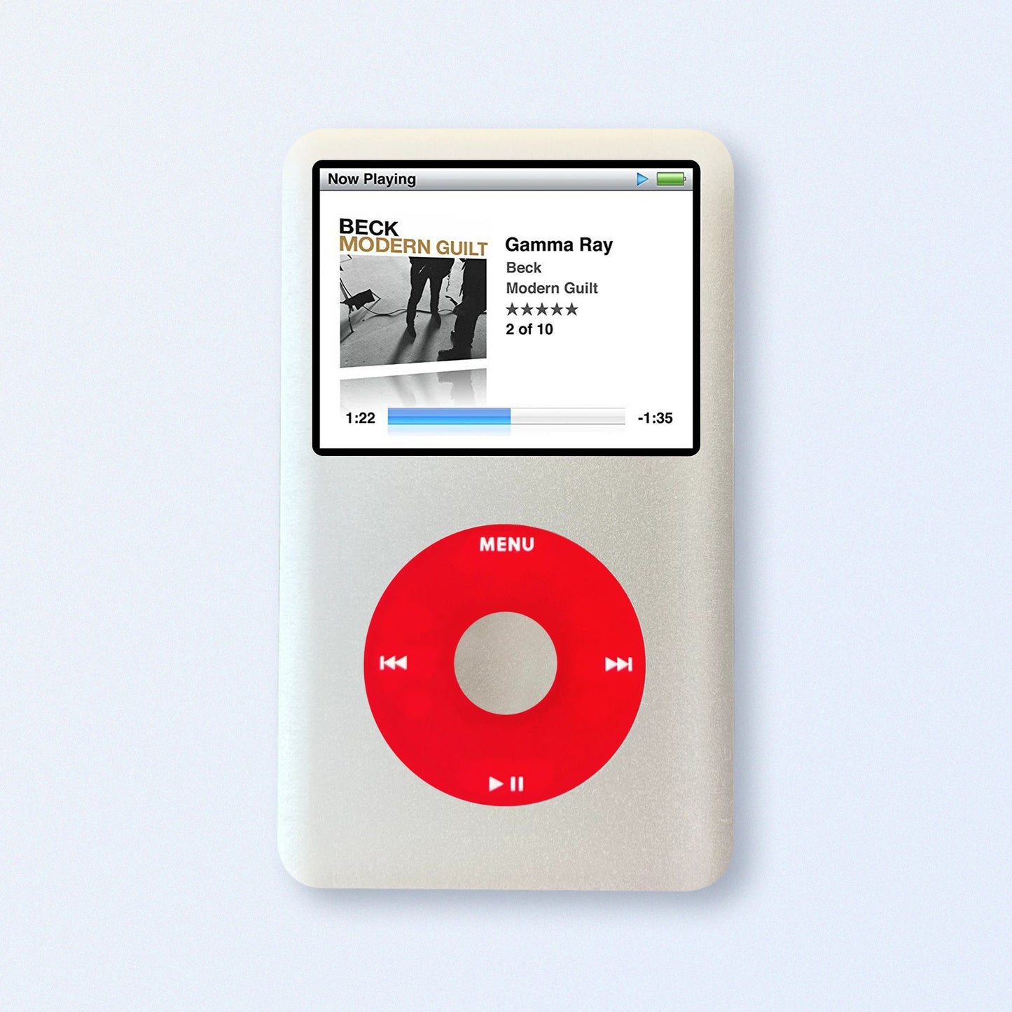Bluetooth modded iPod Classic 7th Gen Silver upgraded SDXC Personalised Media Player