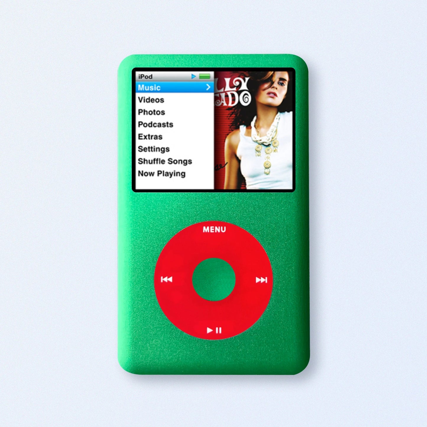 Bluetooth modded iPod Classic 7th Gen Green upgraded SDXC Personalised Media Player