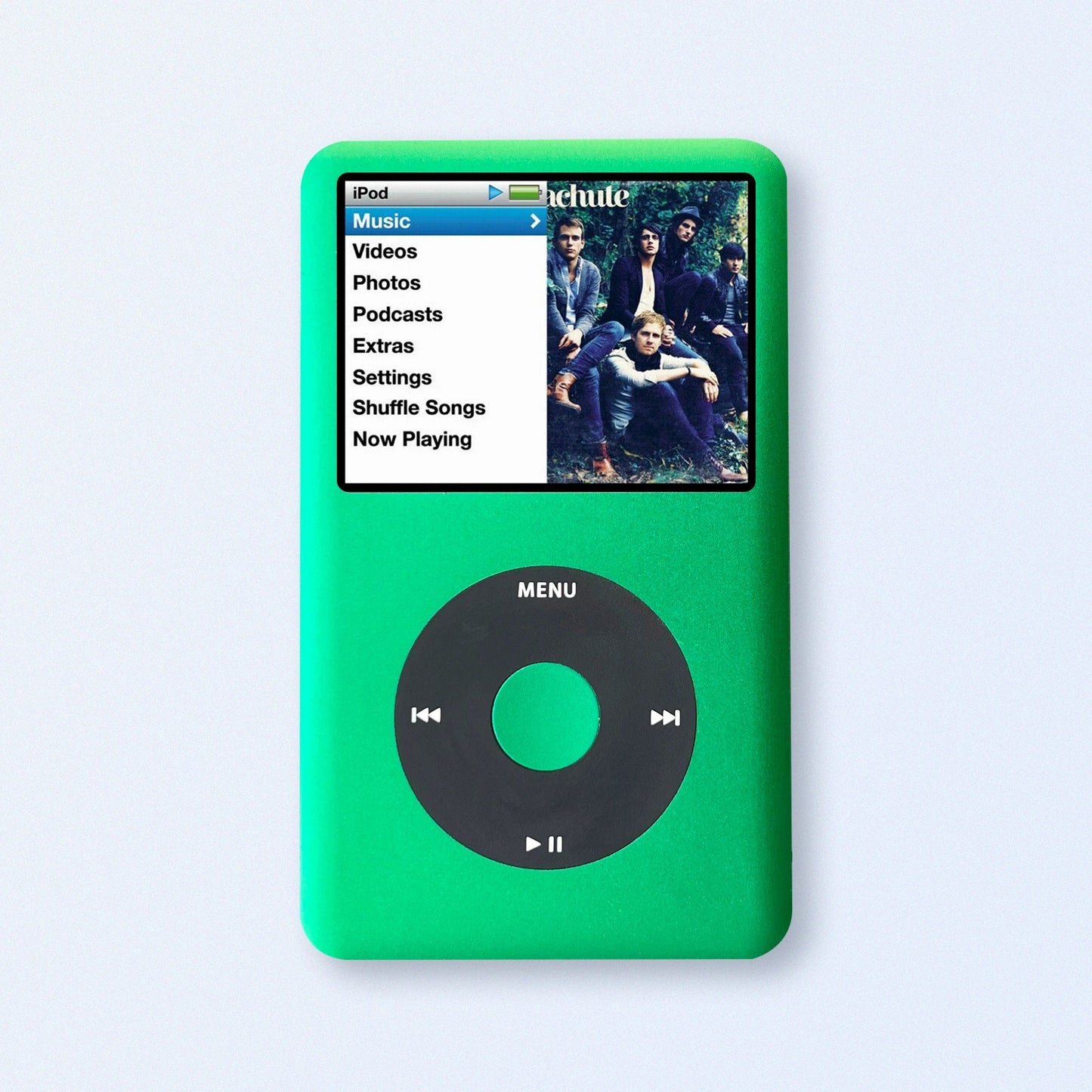Bluetooth modded iPod Classic 7th Gen Green upgraded SDXC Personalised Media Player