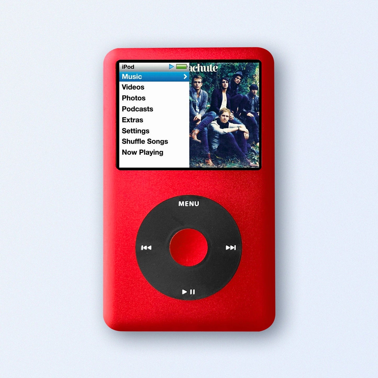 Bluetooth modded iPod Classic 7th Gen Red upgraded SDXC Personalised Media Player