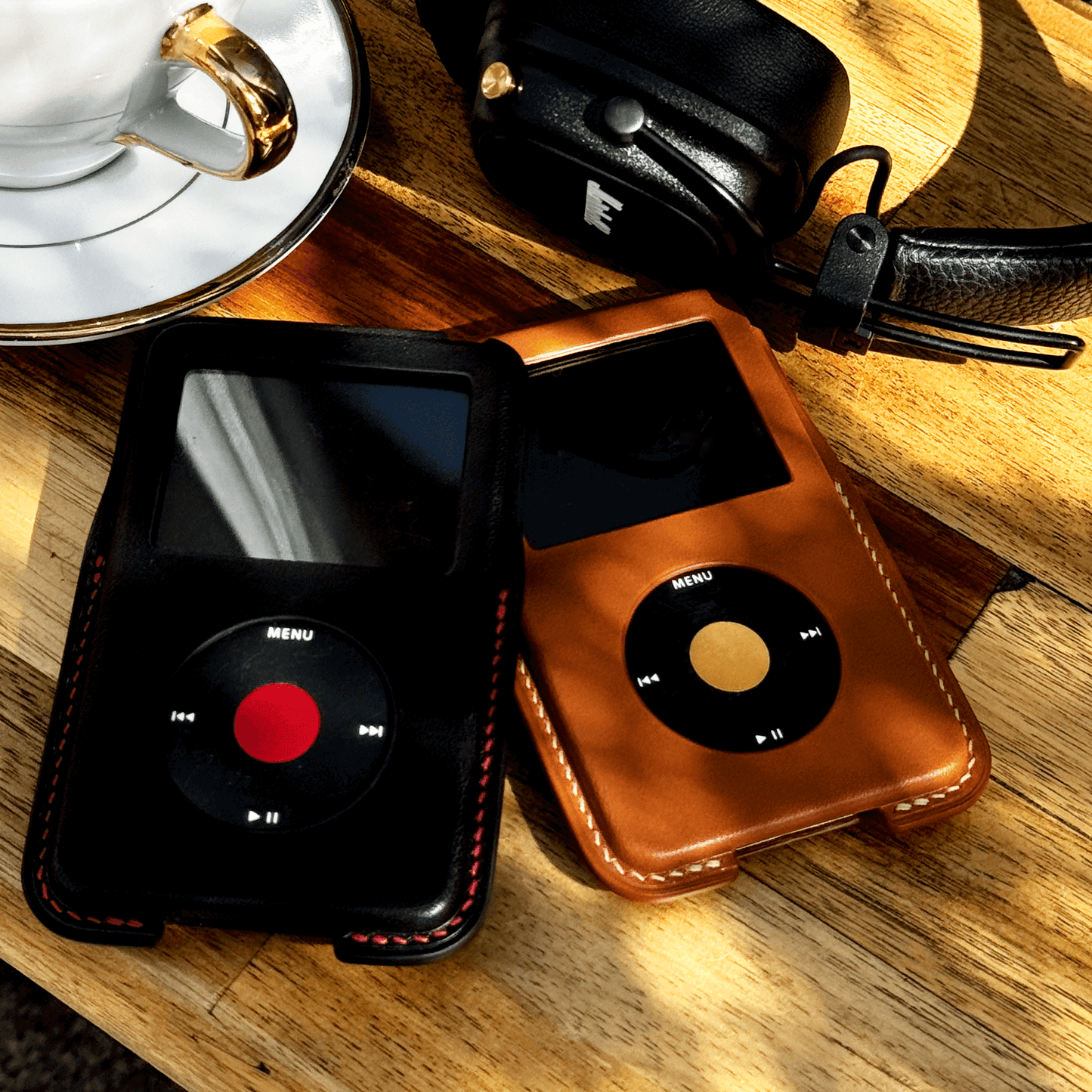 iPod Classic Italian Leather Case, Premium Edition, Handcrafted